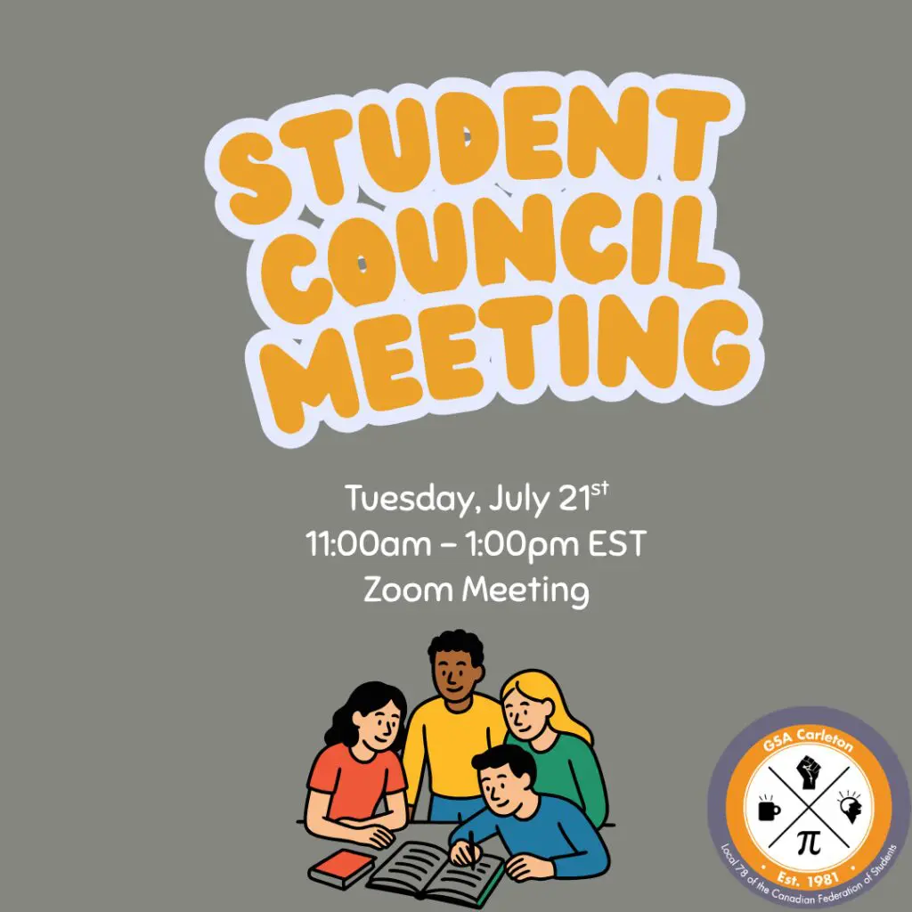 council meeting via zoom Tuesday July 21st from 11am to 1pm EST